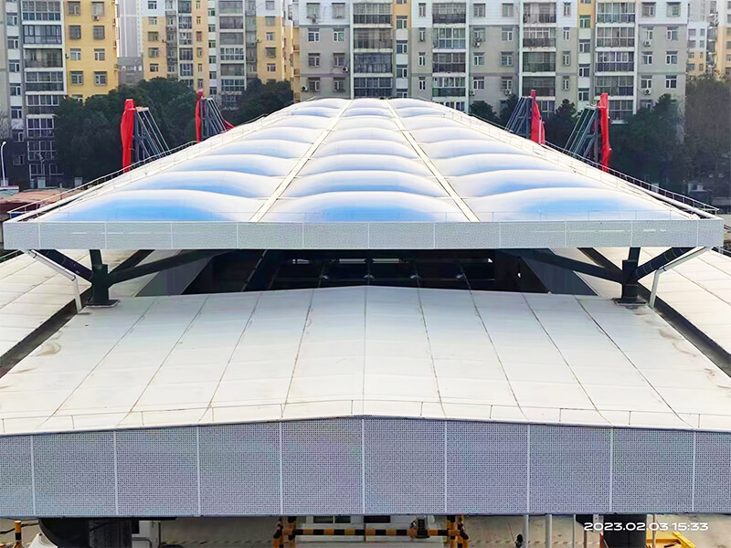 交通類--武黃高速武東ETFE氣枕式收費站